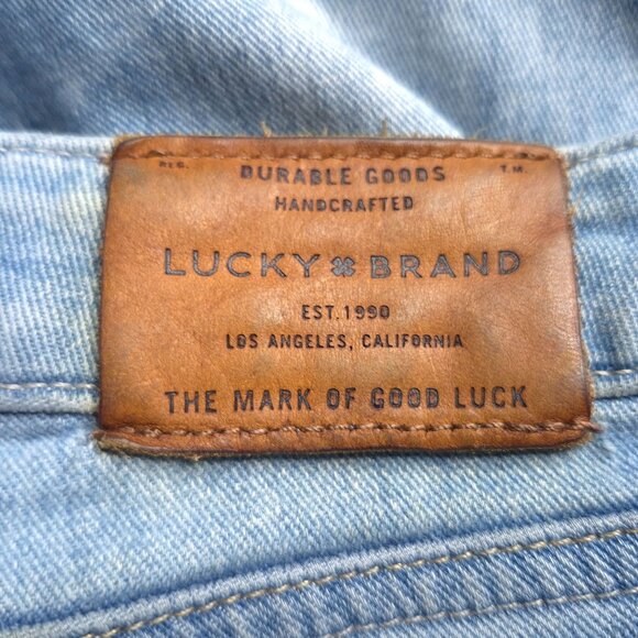 Lucky Brand Womens Lolita Skinny Ankle Jeans 10 Light Wash Mid Rise - Picture 7 of 10